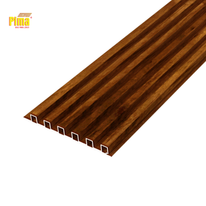 Paneles de Pared WPC Impermeables al por Mayor, Diseño Moderno con Rayas y Cuadros, Material de PVC, Resistentes al Fuego, para Apartamentos y Oficinas - Product Image 1