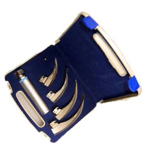 High Quality Stainless Steel Fiber <b>Optic</b> Laryngoscope Set Multiple Blades CE Certified Reusable Surgical <b>Instruments</b> Tegra - Product Image 6