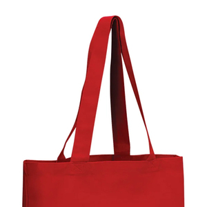 กระเป๋าผ้าแคนวาสขนาดใหญ่พร้อมหูหิ้วยาวเสริมความแข็งแรงสำหรับการช้อปปิ้ง การเดินทาง และการใช้งานในชีวิตประจำวัน - Product Image 5