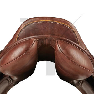 Premium Cowhide Leather English Close Contact Saddle with <b>Memory</b> Foam Panels English horse racing products from India - Product Image 4