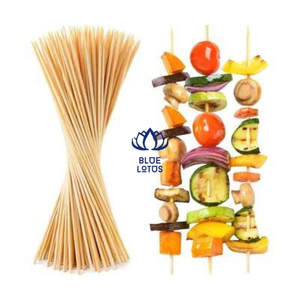 Brochetas de Bambú Ecológicas de Alta Calidad, Palitos Desechables Puntiagudos para Pollo, Mariscos, Carne de Res y Barbacoa - Product Image 1