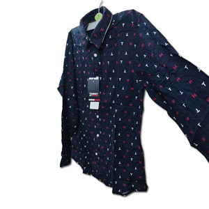 Camisa Casual de Manga Larga de Algodón y Elastano para Hombre, Estilo Crochet, Personalizada OEM, Venta al por Mayor de Fábrica - Product Image 2