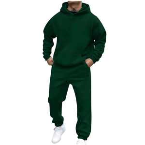 Conjunto Deportivo para Hombre, Sudadera con Capucha y Pantalones Jogger, 100% Algodón, Corte Regular, Calidad Premium, Producto OEM 2026, Venta al Por Mayor, Forro Polar de Invierno, Estilo Urbano - Product Image 3