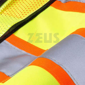 Chaleco de Trabajo de Diseño Personalizado, Color Sólido, Alta Calidad, Sin Mangas, Resistente, Hecho en Pakistán - Product Image 3