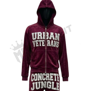 Ensemble de survêtement zippé personnalisé pour homme – Tenue de sport tendance et durable pour le jogging et l'entraînement - Product Image 5