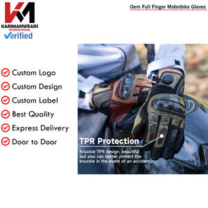 Guantes de Motocicleta, Equipo de Protección, Alta Durabilidad, Ajuste Cómodo, Material Ligero para Motociclistas - Product Image 3