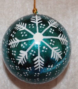 JBM Handmade Plastic Green Lemon <b>Christmas</b> Ball 6cm Painted Environment-Friendly Hanging Decoration <b>Boxed</b> Mall Decorations - Product Image 3