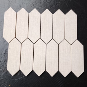1x2.7M Apricot Bricks <b>Mosaic</b> Tile Glossy Matt Racta Easy Installation for Bathroom Living Room Wall Floor Durable 63.5mm Long - Product Image 1