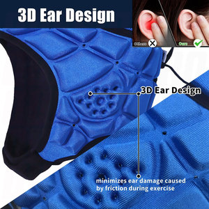 Casque de football américain souple 7v7, casque rembourré, protège-têtes de rugby pour jeunes, enfants et adultes, léger, respirant et protecteur - Product Image 3