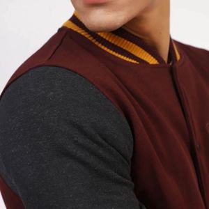 Veste de baseball en molleton de coton personnalisée, veste universitaire pour hommes, veste universitaire personnalisée pour hommes, veste d'hiver - Product Image 6