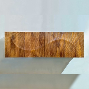 Buffet de salle à manger moderne et élégant Vandana SCORPION 180 cm en bois de manguier massif brun avec sculptures 3D pour appartement - Product Image 2