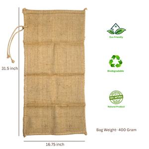 Saco de Yute Biodegradable de Alta Resistencia para Control de Erosión y Sedimentos, Reutilizable, de Fibra Natural, para Uso en Exteriores - Product Image 2