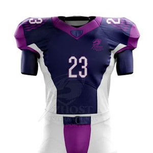 Uniforme américain léger et durable, fabriqué en polyester et en tissu mesh, adapté aux matchs de compétition - Product Image 3