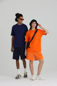 High Quality 210gsm Blank Plain <b>Tshirt</b> Custom 3D Printing Plus Size Men's T-Shirts Oversized Heavyweight Oversized T-shirt - Product Image 2