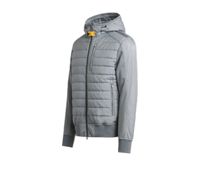 Veste matelassée de luxe pour homme, personnalisable avec logo, en toile camouflage, zippée, oversize, à capuche, pour l'hiver, sportive et très brillante - Product Image 2