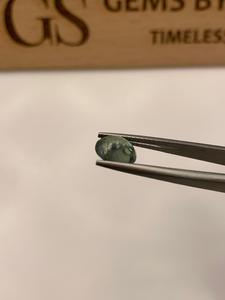 Alexandrite Pierre précieuse en vrac, taille ovale, vert-bleu-violet, facettée, pierre de collection rare, bijoux fins, changement de couleur naturel - Product Image 3