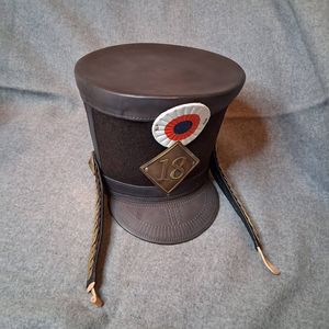 Chapeau shako des guerres napoléoniennes françaises, probablement pour le 18e régiment de ligne - Product Image 5