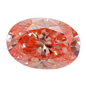 Pierre de diamant ovale coloré de 1,45 ct créée en laboratoire - Product Image 1