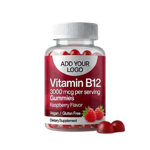 Gomitas de Vitamina B12 de 3000 mcg, Suministro Directo de Fábrica |   Suplemento Dietético de Marca Privada OEM - Product Image 1