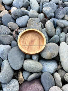 Assiette en bois de forme ronde au design luxueux pour la maison, les restaurants, les hôtels, les mariages, les fêtes, avec taille et design personnalisés - Product Image 4