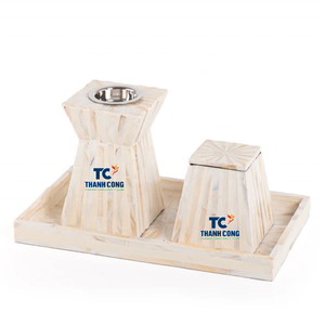 Quemador de incienso de lujo decorativo árabe con atractivo moderno, artículo perfecto de Ramadán de Skilled MABKHARA MODERN Artisan Workshop - Product Image 1