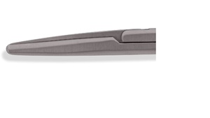 Ciseaux thoracoscopiques courbes Metzenbaum, lames à bout arrondi de 3,5 cm, manche de 10 mm, longueur de travail de 19,5 cm, longueur totale de 29 cm - ZETOMEDPRO - Product Image 3