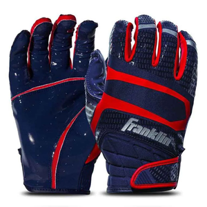 Custom Logo Design Adult Men'<b>s</b> Genuine Leather Baseball/Softball Batting Gloves Short Cuff Player Training Ambidextrous <b>Hook</b> - Product Image 4