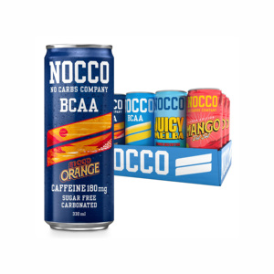 Bebida Energética NOCCO BCAA Todos los Sabores - Latas de 12oz (Paquete de 12) 180mg de Cafeína, Sin Azúcar - Product Image 6
