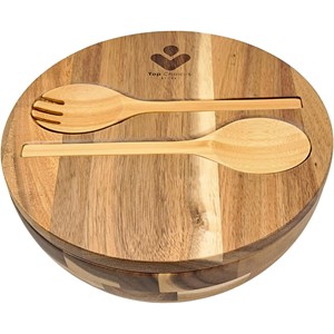 Bandeja Rectangular Baja para Servir Tapas de Madera de Acacia |   Tazón de Madera para Instalación en Mesa de Calidad de Restaurante, Venta al por Mayor - Product Image 3