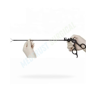 Plastic <b>Electric</b> Laparoscopic Grasping Forceps Custom Made Reusable Surgical <b>Instrument</b> From Pakistan - Product Image 3