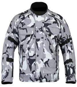 Custom Camouflage Riding Motorbike <b>Jacket</b> New High Quality Winter <b>Camo</b> Leather <b>Jacket</b> for <b>Men</b> Security Commando Style - Product Image 6