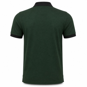 เสื้อเชิ้ตผู้ชายขายส่ง ผ้าถักโพลีเอสเตอร์/คอตตอน กันหด แขนสั้น สไตล์ไฮสตรีท บริการรับผลิตตามแบบ OEM ระบายอากาศได้ดี - Product Image 2