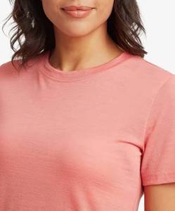 Camiseta Casual de Verano para Mujer con Cuello Redondo, Corte Regular, Manga Corta, Estilo Sencillo para el Día a Día - Product Image 2