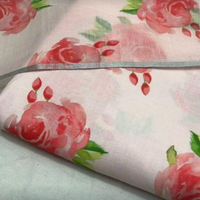 Tissu en mélange de polyester et de lin pour costumes féminins, vêtements de mode et confection de vêtements de boutique