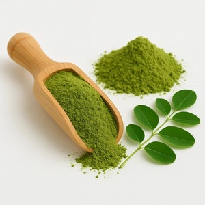 WARRLY Polvo de Extracto Herbal de Hoja de Moringa Natural Premium 99% Grado Alimenticio Envasado al Vacío en Botella/Tambor de Plástico - Product Image 3