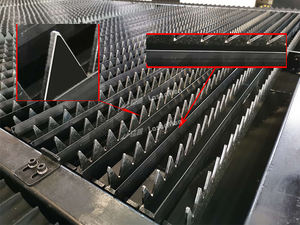 Machine de découpe laser à fibre métallique et non métallique en état neuf 900*1300mm 1500W+150W Machine de découpe laser CO2 - Product Image 4