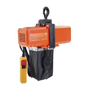 Paranco Elettrico a Catena da 1100 Libbre, Altezza di Sollevamento 15 FT, 120V Monofase, Gru a Ponte con Catena G100, Cavo da 10 FT per Settori Agricoli e Industriali - Product Image 6