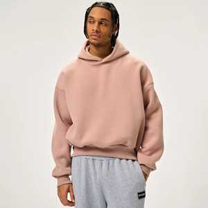 Sudadera con capucha azul marino para hombre, con cremallera, color sólido, informal, de manga larga, con bolsillos. - Product Image 3