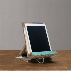 Soporte de madera para teléfono, soporte de escritorio de madera para teléfono, soporte portátil de madera para teléfono de oficina, soporte de madera para iPad, soporte de lectura para libros en la cama - Product Image 4