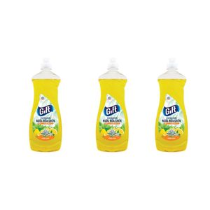 Gift Dishwashing Liquid Lemon Scent Powerful Grease Cleaning for Kitchen Use 450g - Product Image 2