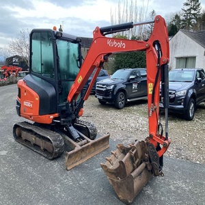รถขุดขนาดเล็ก Kubota KX030-4 ขนาด 3 ตัน รถตักไฮดรอลิกแบบตีนตะขาบ สำหรับงานก่อสร้างในฟาร์ม - Product Image 1