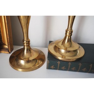 Portavelas de Metal de Diseño Duradero para Decoración del Hogar, Juego de Portavelas de Latón, Estilo Vintage - Product Image 3