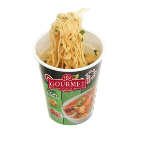 Omacheee 5 étoiles Hot Sour Shrimp 111g offre des nouilles moelleuses avec une saveur audacieuse, épicée et acidulée de crevettes pour un repas satisfaisant - Product Image 3