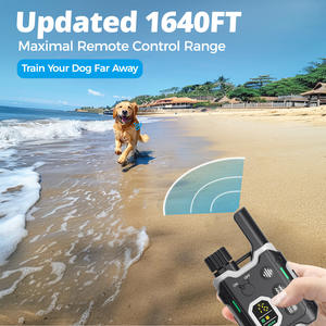 Collier de dressage pour chien à télécommande, dispositif anti-aboiement longue portée, affichage numérique intelligent, mode vibration - Product Image 3
