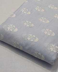 Tissu en Chiffon Brodé Malty Dobby 100% Polyester Respirant Écologique pour Mariage, Couleurs Personnalisées, Fournisseur Textile Export - Product Image 2
