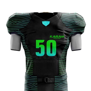 Uniforme de Fútbol Americano Sublimado de Alta Calidad, Diseño Personalizado, Transpirable, con la Mejor Tela, Servicio OEM Unisex al por Mayor - Product Image 3