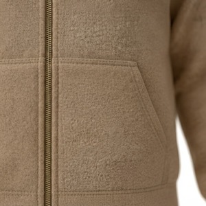 Ensemble survêtement homme Relevo à capuche, imprimé, couleur unie, fermeture éclair intégrale, sweat-shirt et pantalon décontractés, nylon/coton, coupe-vent hiver - Product Image 5