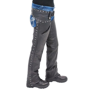 Horse <b>Riding</b> High Quality Cowhide Leather Men Full <b>Chaps</b> / Top Quality Best Price Factory Direct Sale Horse <b>Riding</b> Leather <b>Chaps</b> - Product Image 5