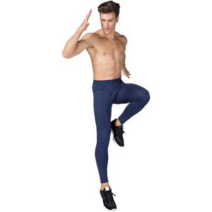 Mallas de Yoga de compresión personalizadas para hombre 2025, mallas deportivas personalizadas con bolsillo y cremallera - Product Image 5