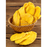 Vacuum verpakte bulk gedroogde tropische vruchten, gesneden, originele smaak, natuurlijke smaak, zachte gedroogde mango